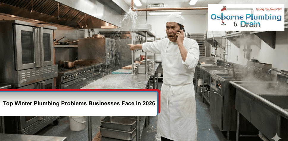 Plumbing emergency in a commercial building